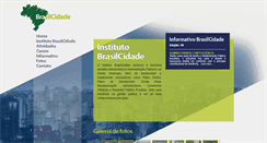 Desktop Screenshot of brasilcidade.org.br